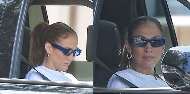 Jennifer Lopez i Ben Affleck sprzedają WSPÓLNĄ posiadłość?! Paparazzi sfotografowali gwiazdę z NIETĘGĄ miną (ZDJĘCIA)