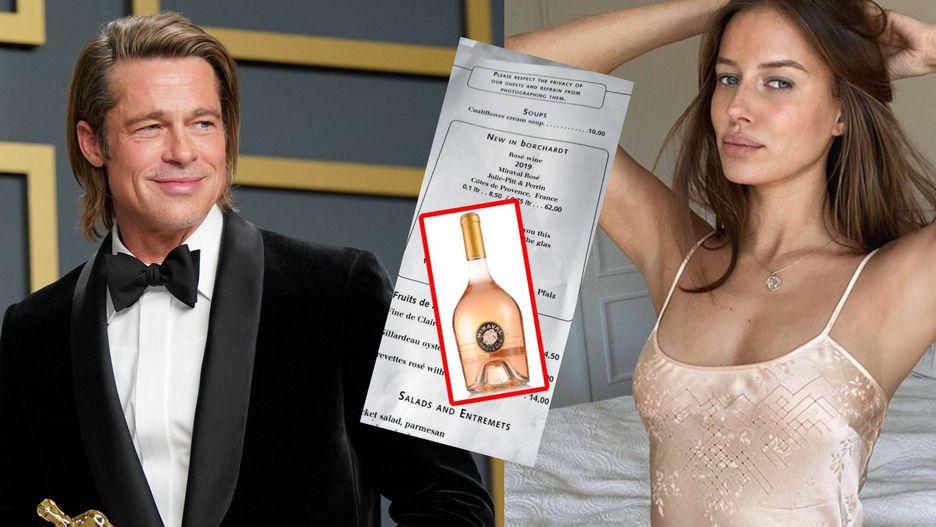 Brad Pitt - człowiek w czepku urodzony