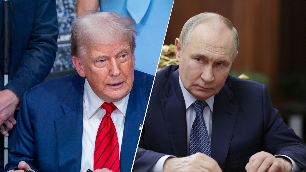 Donald Trump i Władimir Putin