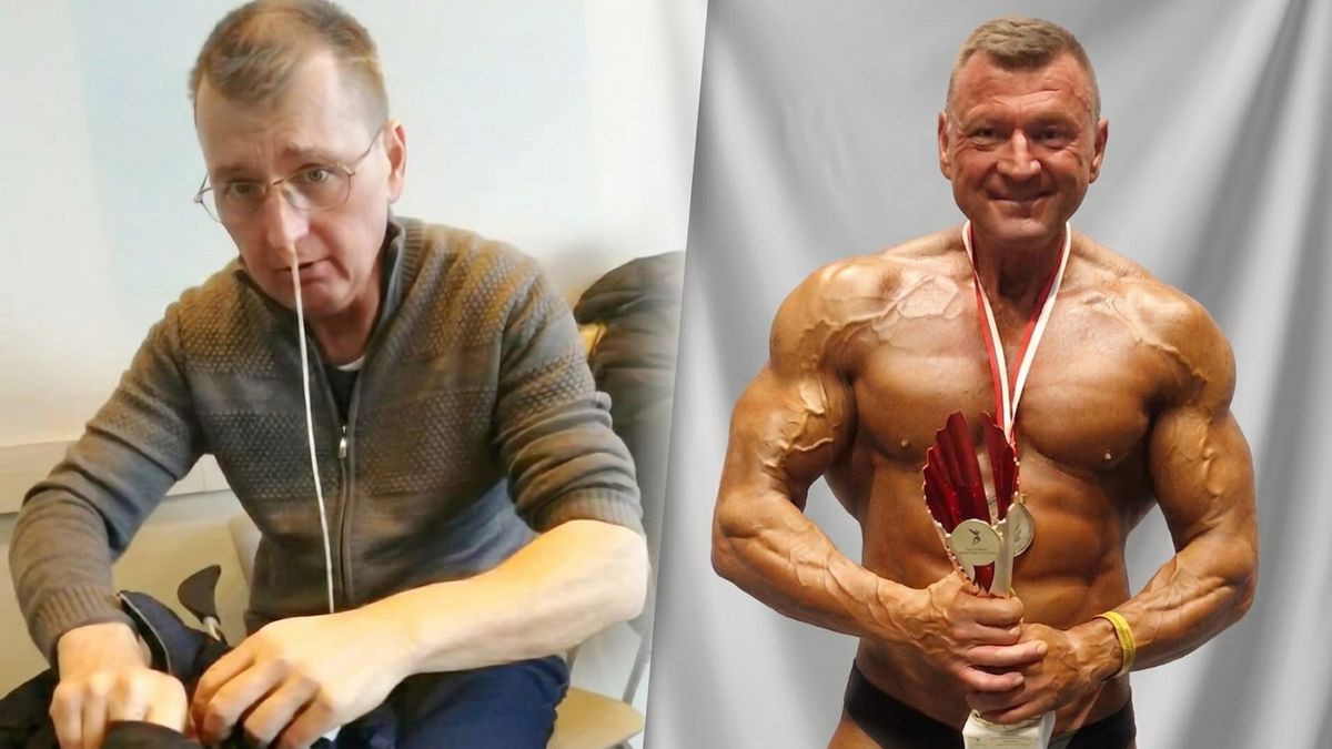 Roman Zydorczyk z czasów choroby i obecnie