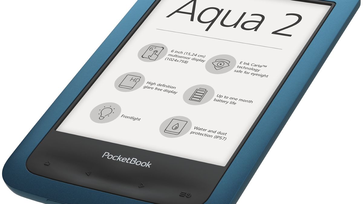 PocketBook Aqua 2: wodoszczelny czytnik e-booków z wyświetlaczem E-Ink Carta 1