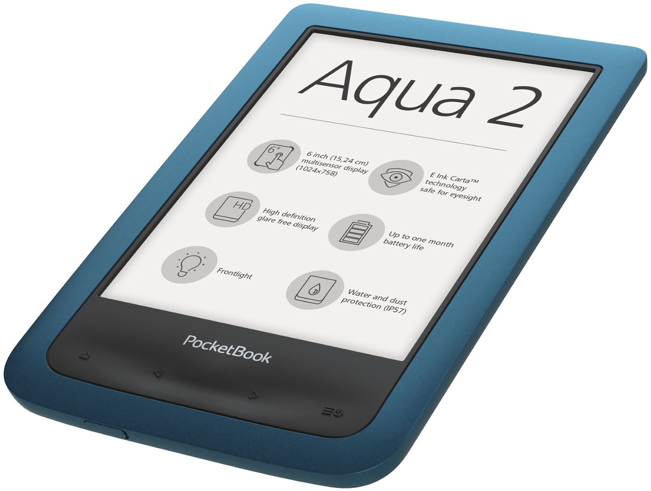 PocketBook Aqua 2: wodoszczelny czytnik e-booków z wyświetlaczem E-Ink Carta