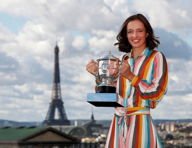 Iga Świątek po zwycięskim finale Rolanda Garrosa