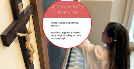 Pokazała kartkę, którą dostały dzieci na lekcji religii. Treść oburza