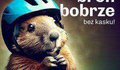 "Broń bobrze bez kasku" w kampanii społecznej województwa podlaskiego