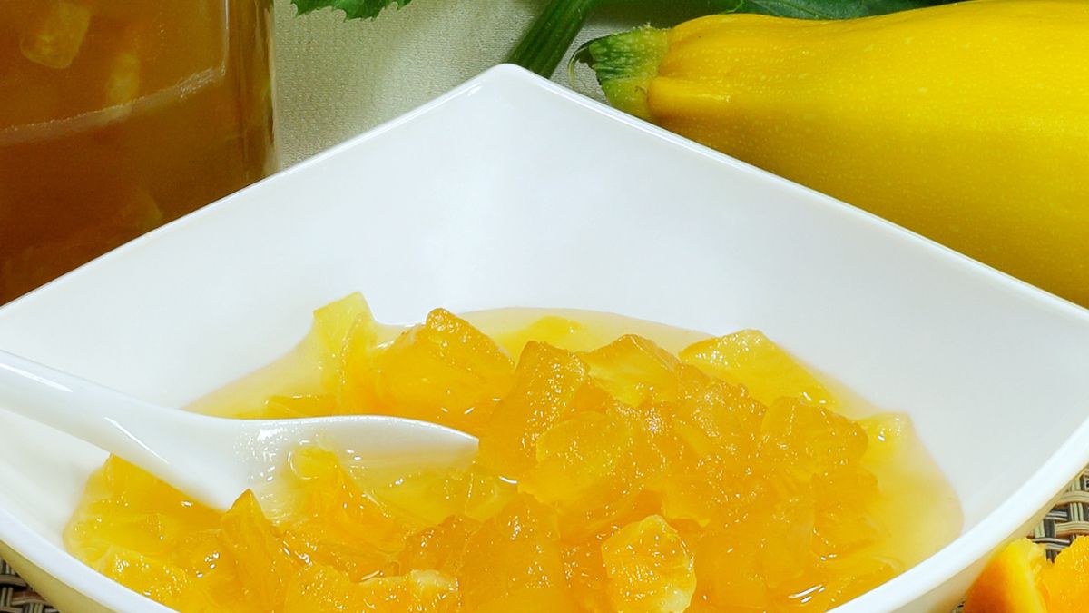 Dżem z cukinii jest lepszy niż jabłkowy