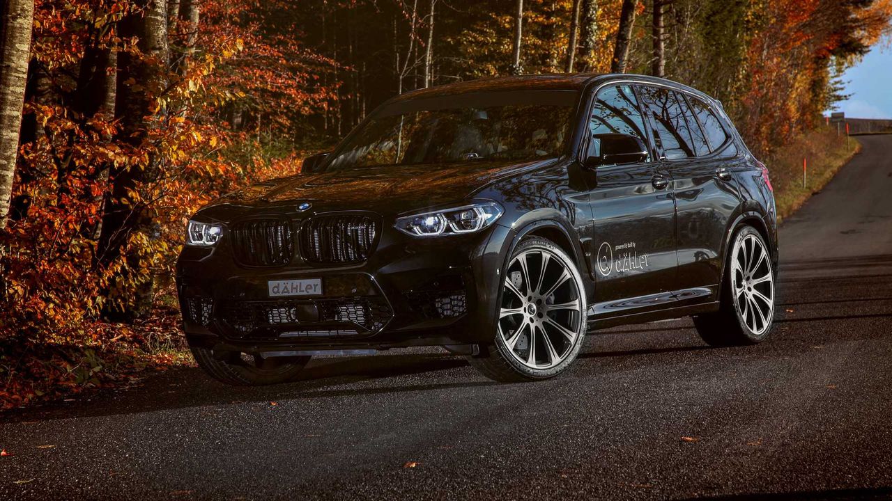 BMW X3 M i X4 M od Dähler dysponują mocą 610 KM i maksymalnym momentem obrotowym o wartości 760 Nm