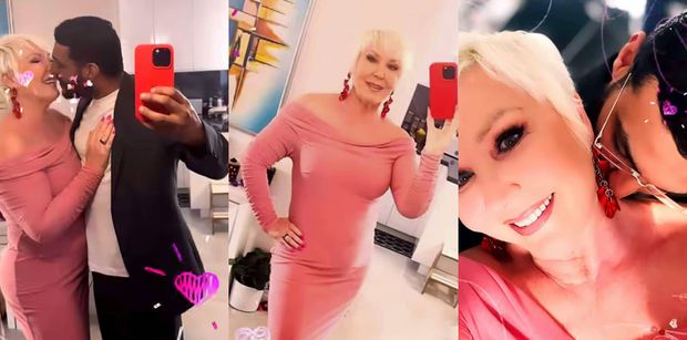Mama Agnieszki Włodarczyk świętuje 64. urodziny w objęciach młodszego o 30 lat męża