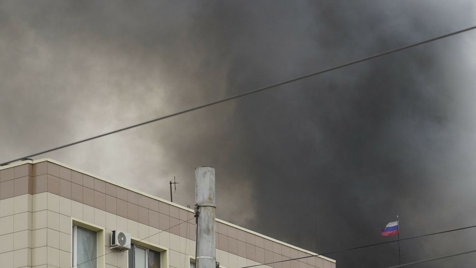 Po?ar w budynku FSB w Rostowie nad Donem
ROSTOV-ON-DON, RUSSIA - MARCH 16: Smoke rises after fire broke out in Federal Security Service (FSB) building in Rostov-on-Don, Russia on March 16, 2023. Vladimir Aleksandrov / Anadolu Agency/ABACAPRESS.COM
AA/ABACA