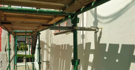 Wypadek na budowie. Spadł z wysokości 5. piętra
