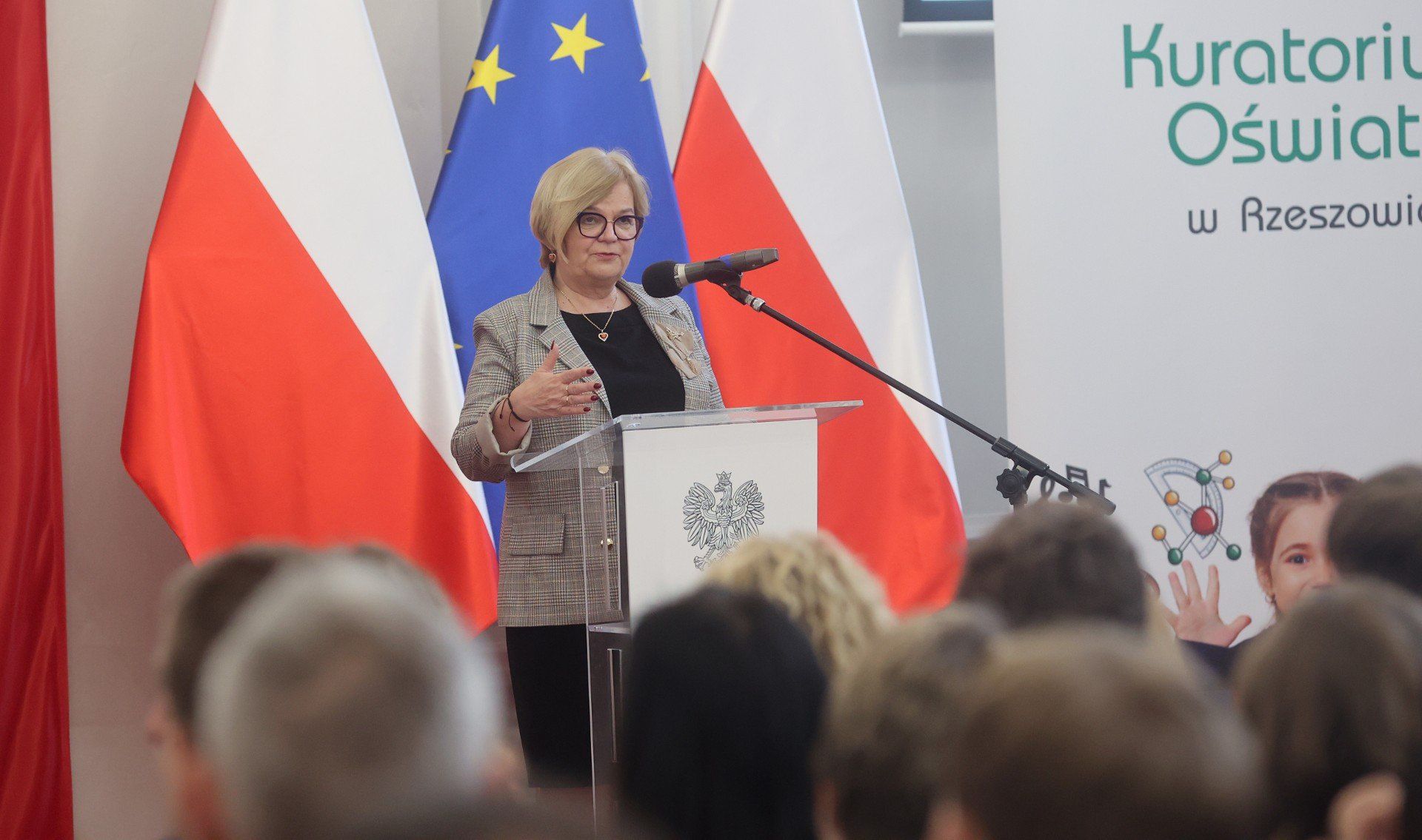 Uroczystość wręczenia dyplomów dla stypendystów Prezesa Rady Ministra w Rzeszowie