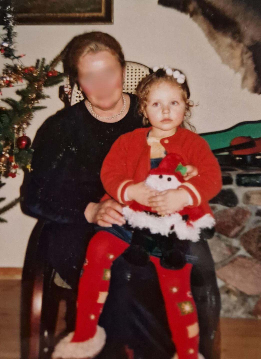 Caroline Derpienski w dzieciństwie