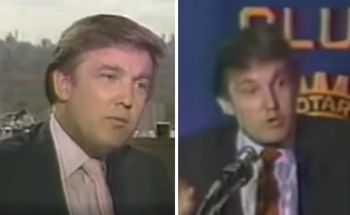 Trump pokazał swoje nagranie sprzed lat. Mówił o "przejęciu w Iranie"