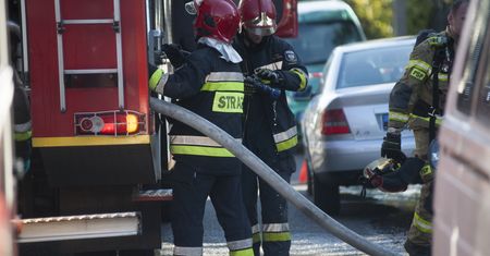 Duży pożar w Słupsku. W akcji kilkanaście zastępów