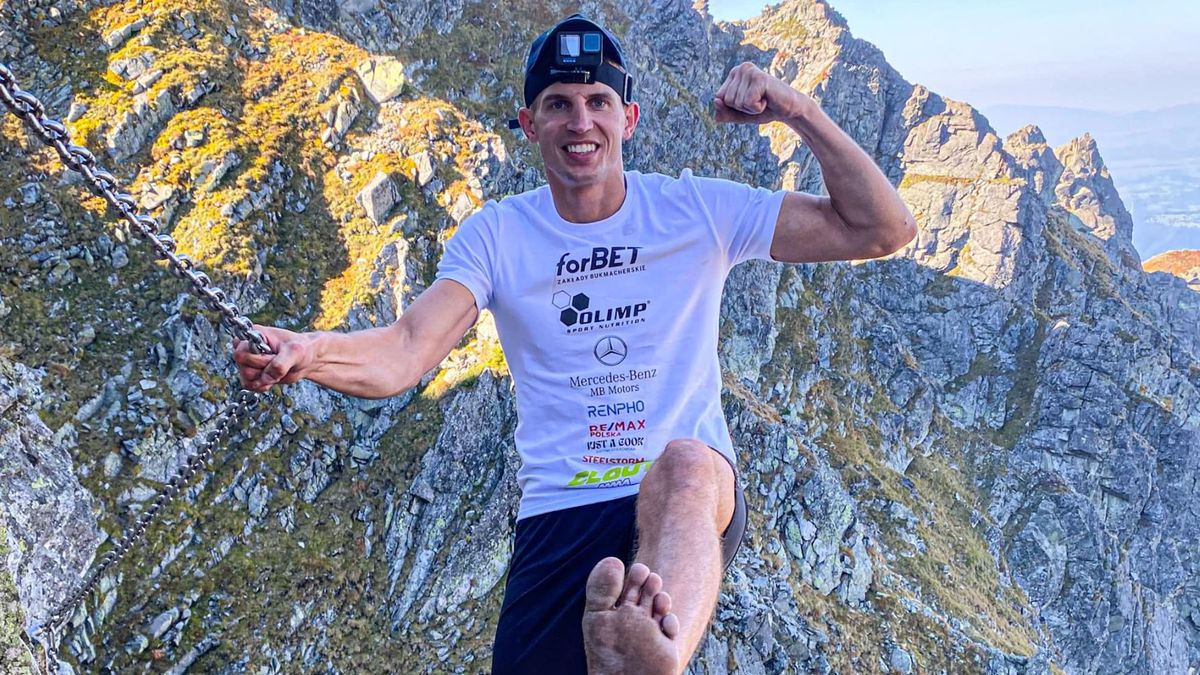 Rekordzista zdobywa Tatry