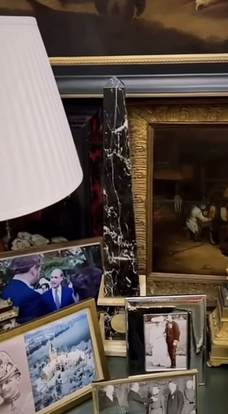 Jan Lubomirski pochwalił się świątecznym wystrojem swojego zamku