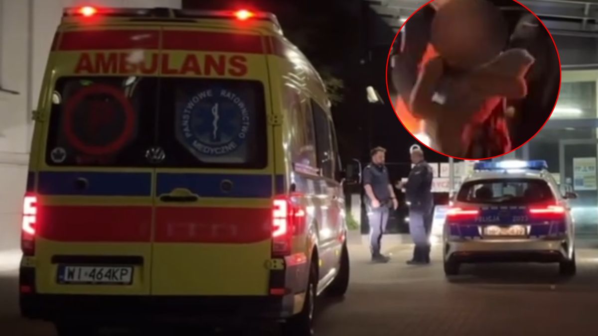 Skrajnie wychudzonym niemowlakiem "zajmowali" się kompletnie pijani rodzice