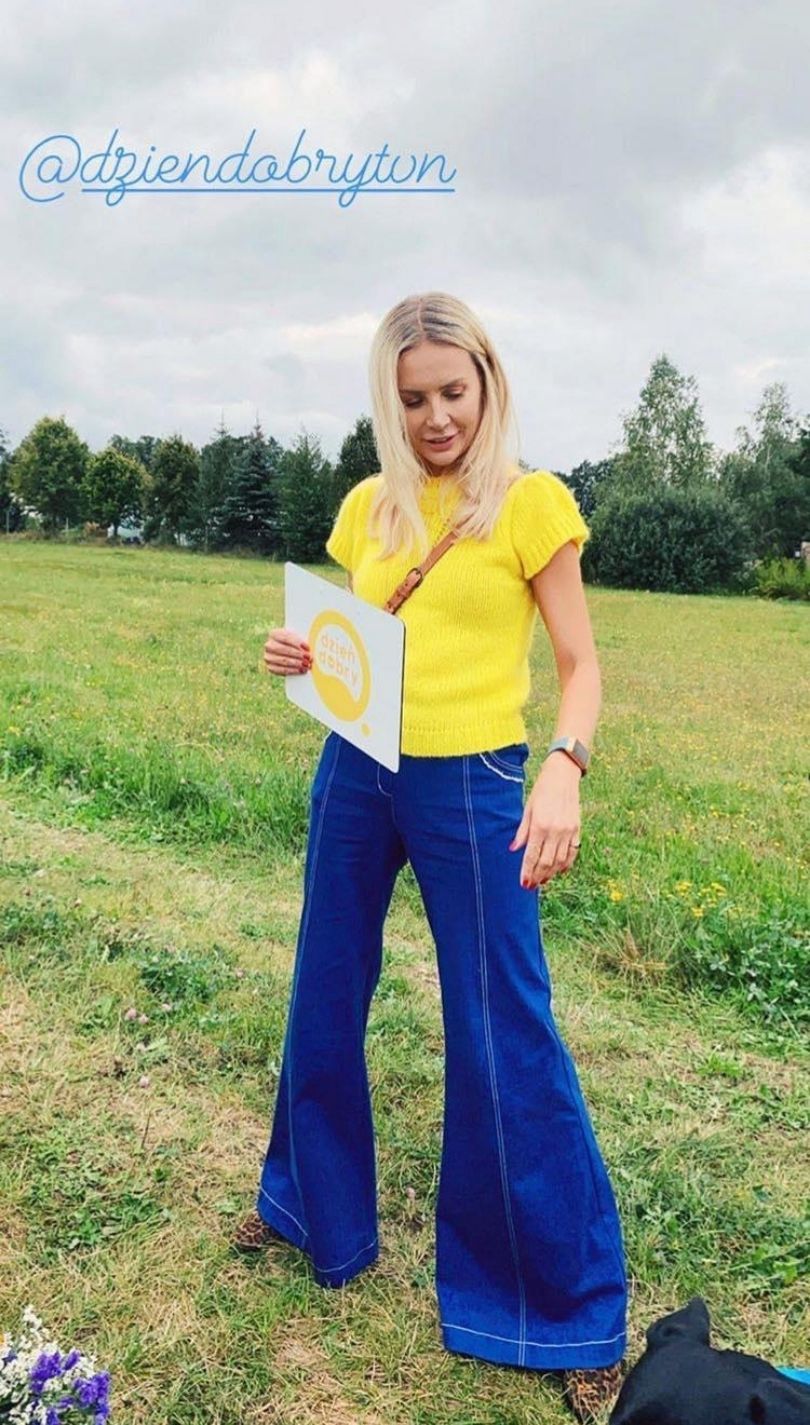 Agnieszka Woźniak-Starak i Ewa Drzyzga za kulisami sesji zdjęciowej