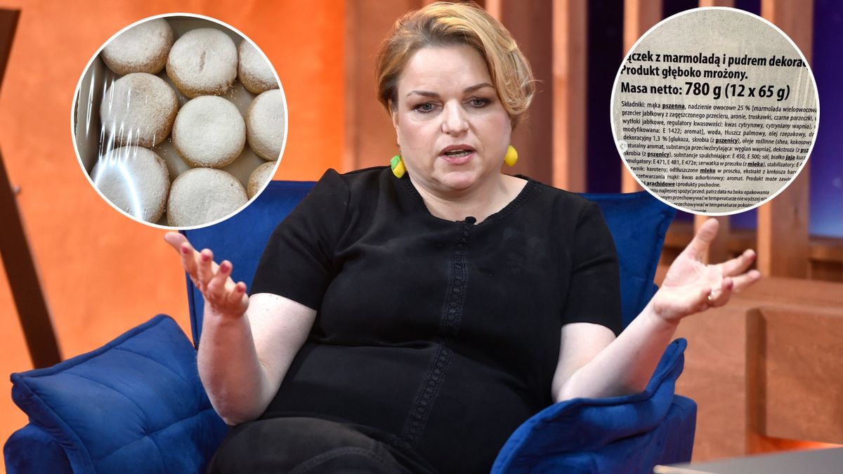 Katarzyna Bosacka szczerze o sklepowych pączkach