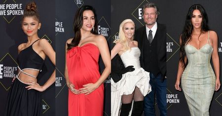 Celebryci pozują na People's Choice Awards 2019: ciężarna Jenna Dewan, Zendaya, Kardashianki i gwiazdy "Riverdale"(ZDJĘCIA)