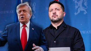"Nic osobistego". Zełenski o napięciach z Trumpem