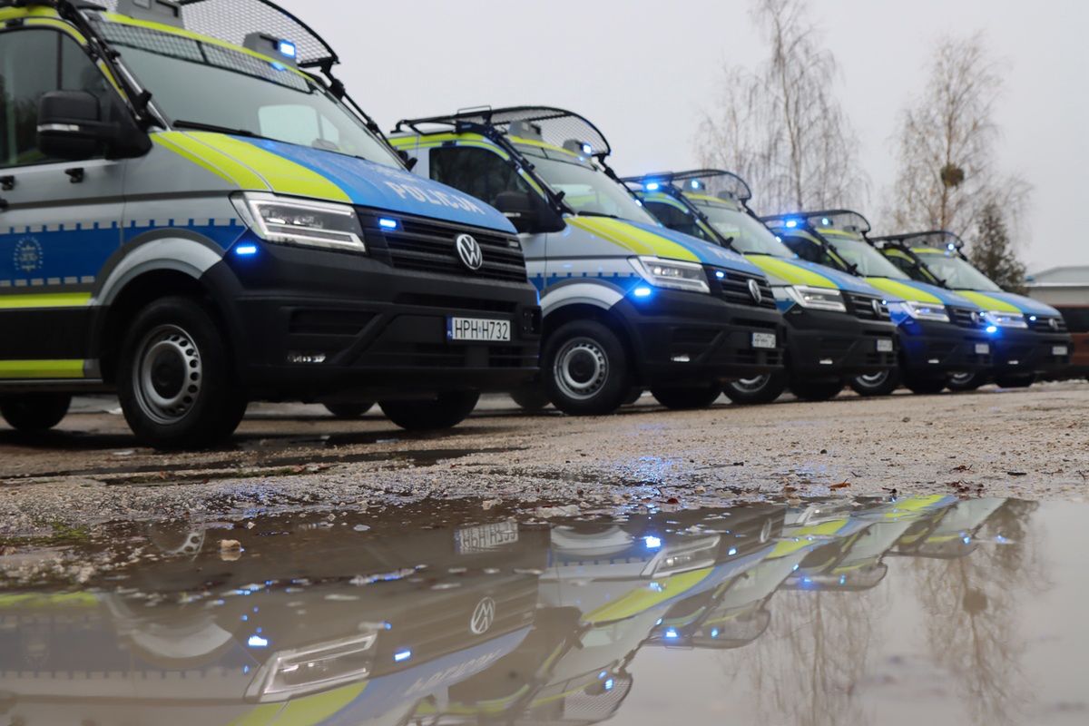 Nowe radiowozy polskiej policji