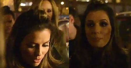 Eva Longoria je kolację w poznańskiej restauracji