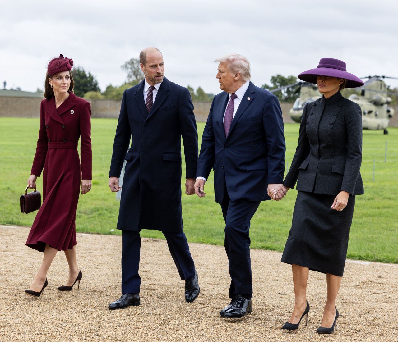 Trump zachwycał się wyglądem Kate. Ekspert: "Wiele poziomów żenady"