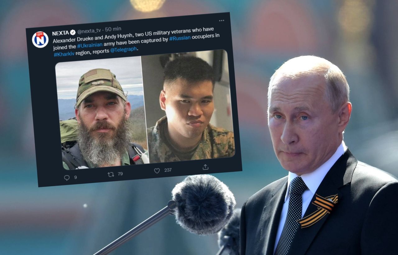 Dwóch żołnierzy z USA w rosyjskiej niewoli? "Putin zażąda znacznych ustępstw"