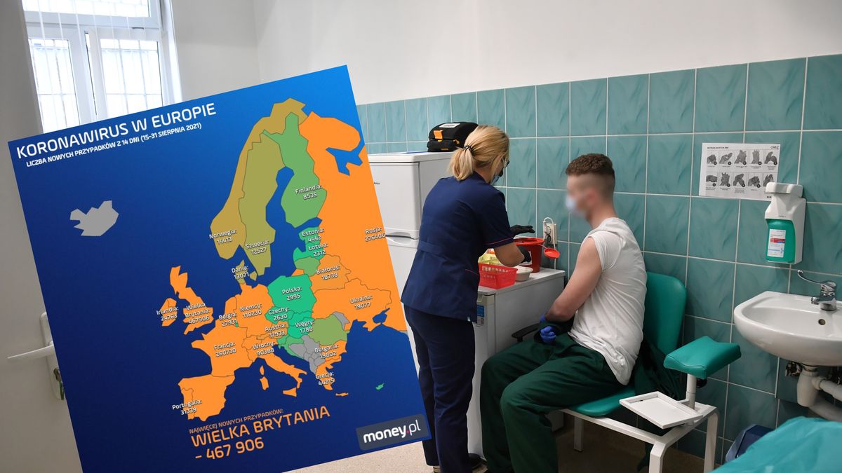 W Polsce szczepi się coraz mniej osób. Tymczasem w Europie 4. fala pandemii atakuje z pełną mocą 