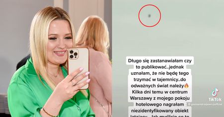 Gosia Andrzejewicz WIDZIAŁA UFO w Warszawie?! Pokazała DOWODY