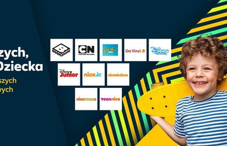 Polsat Box z okazji Dnia dziecka udostępnił 10 dziecięcych kanałów