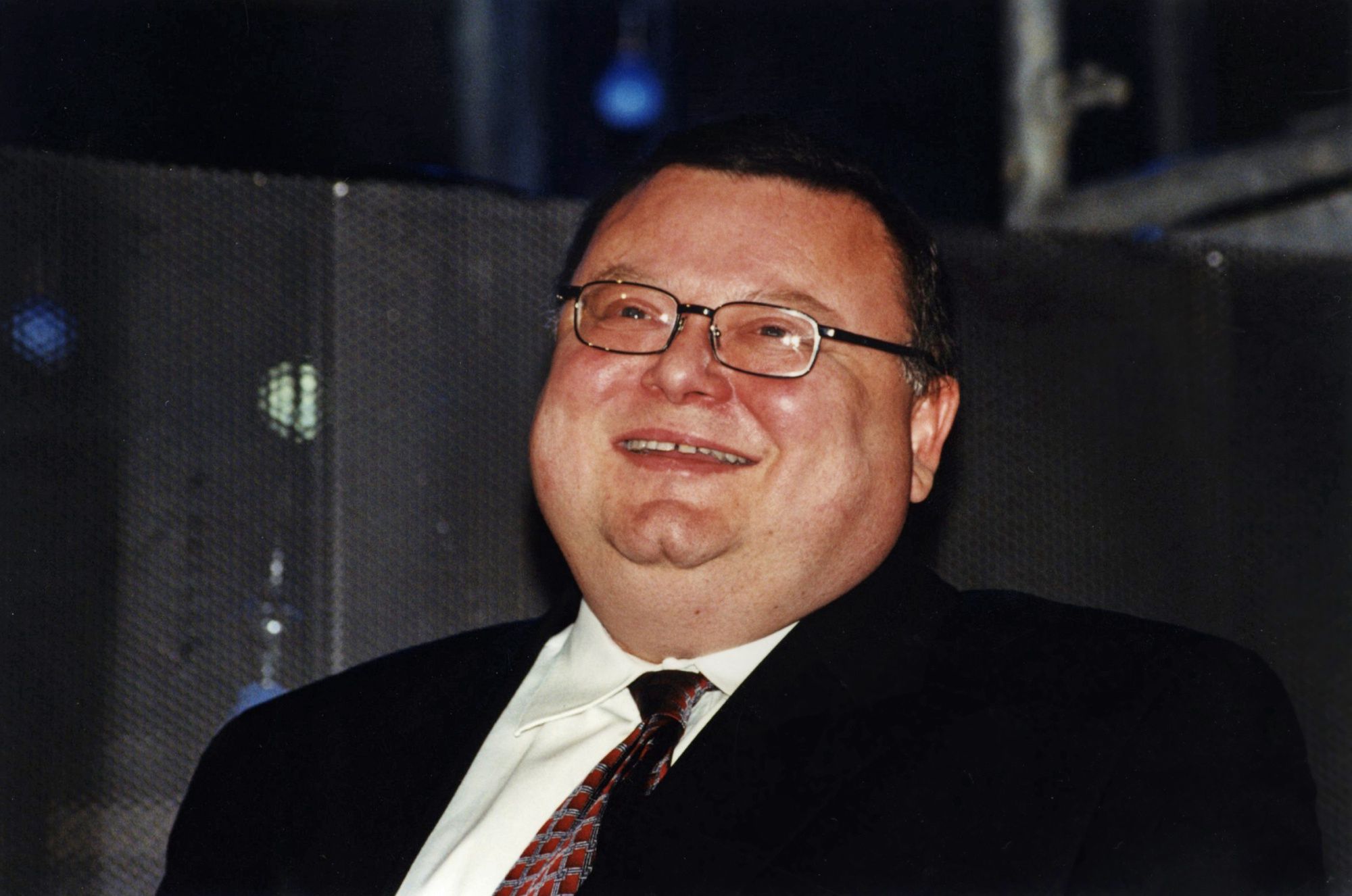 Wojciech Mann w programie "Szansa na sukces" w 2000 r.