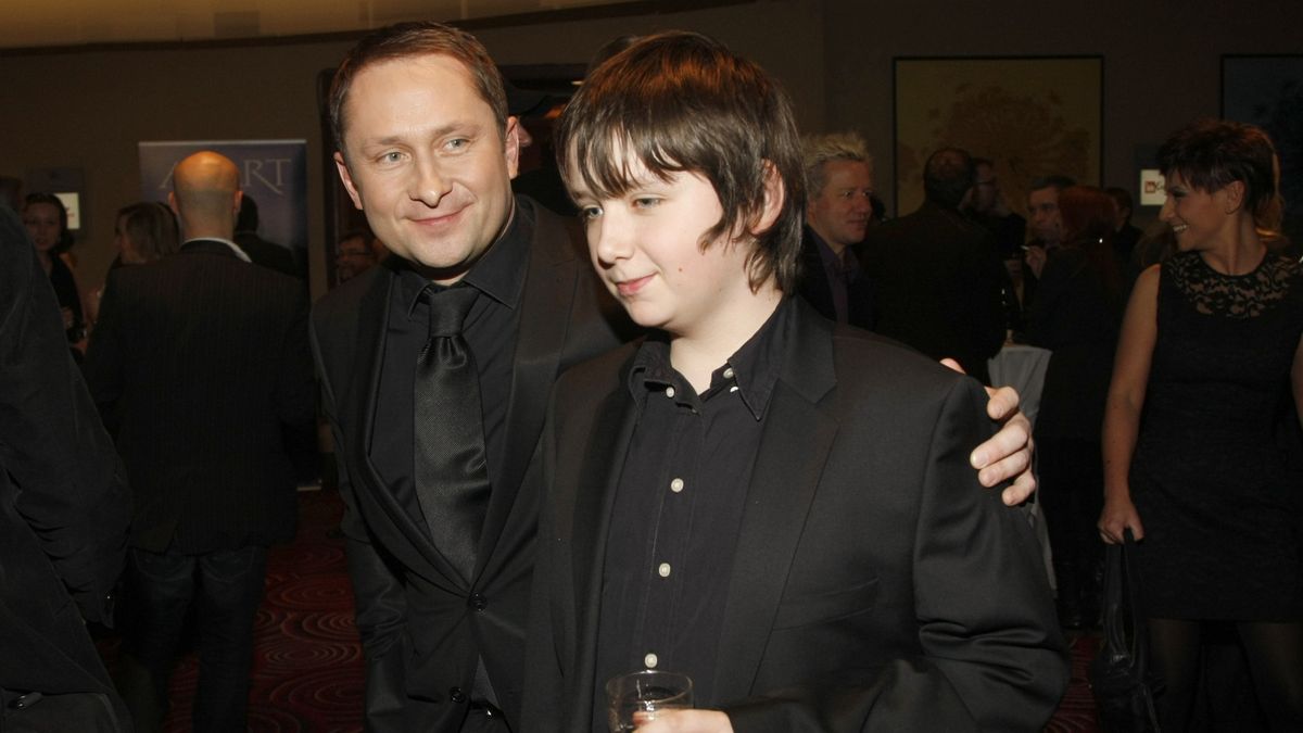 Kamil Durczok z synem (2010) 