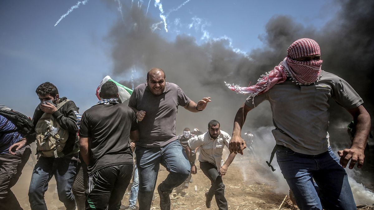 Krwawe starcie w Strefie Gazy. Kilkadziesiąt ofiar, tysiące rannych 1