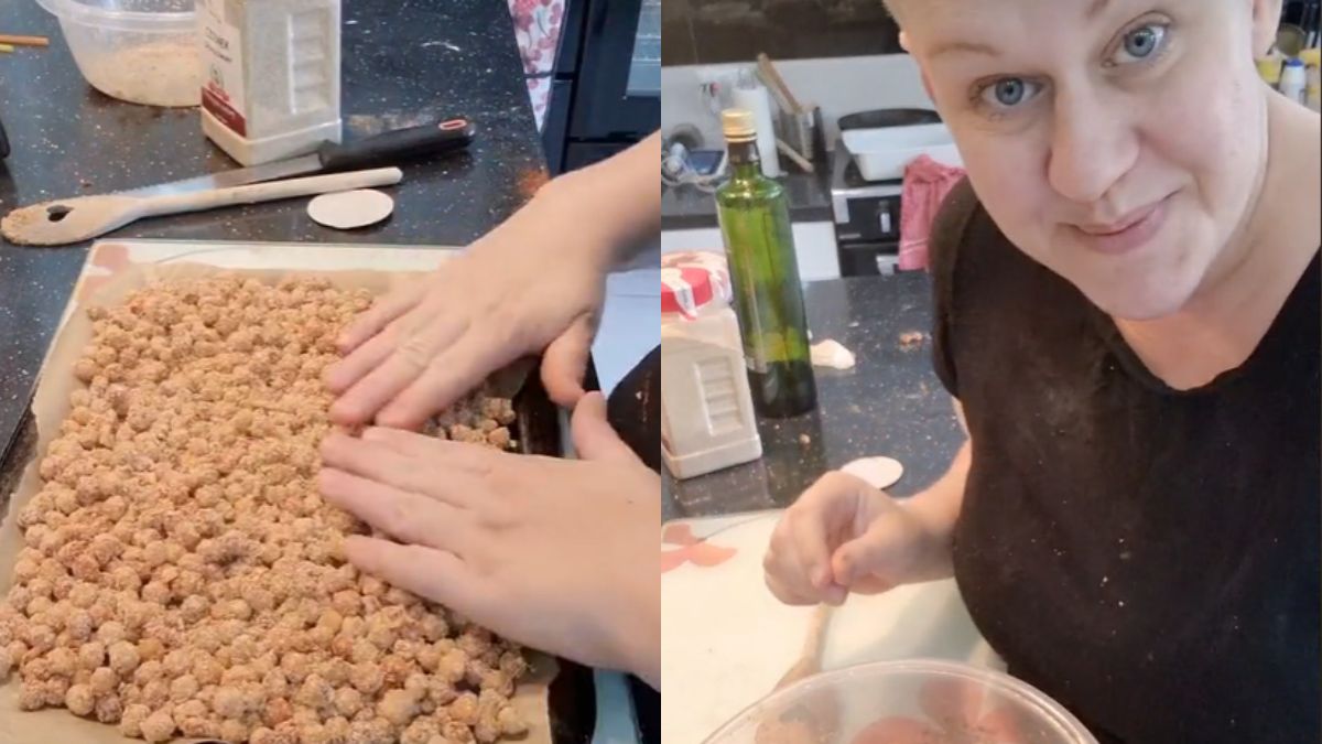 Dominika Clarke pokazała, jak robi pyszną przekąskę z ciecierzycy