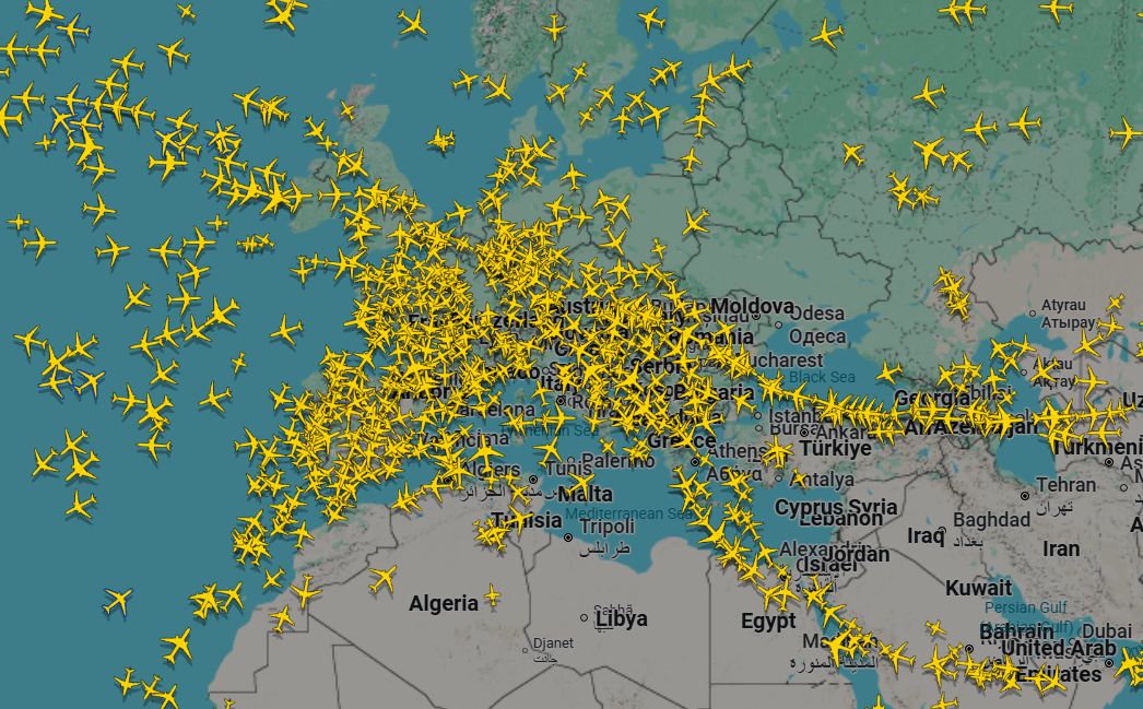FlightRadar24 krok po kroku: śledzenie lotów na żywo