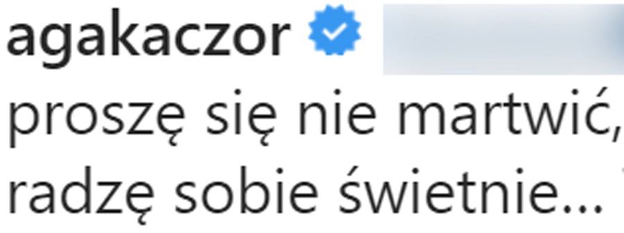 Agnieszka Kaczorowska odpowiada internautom 