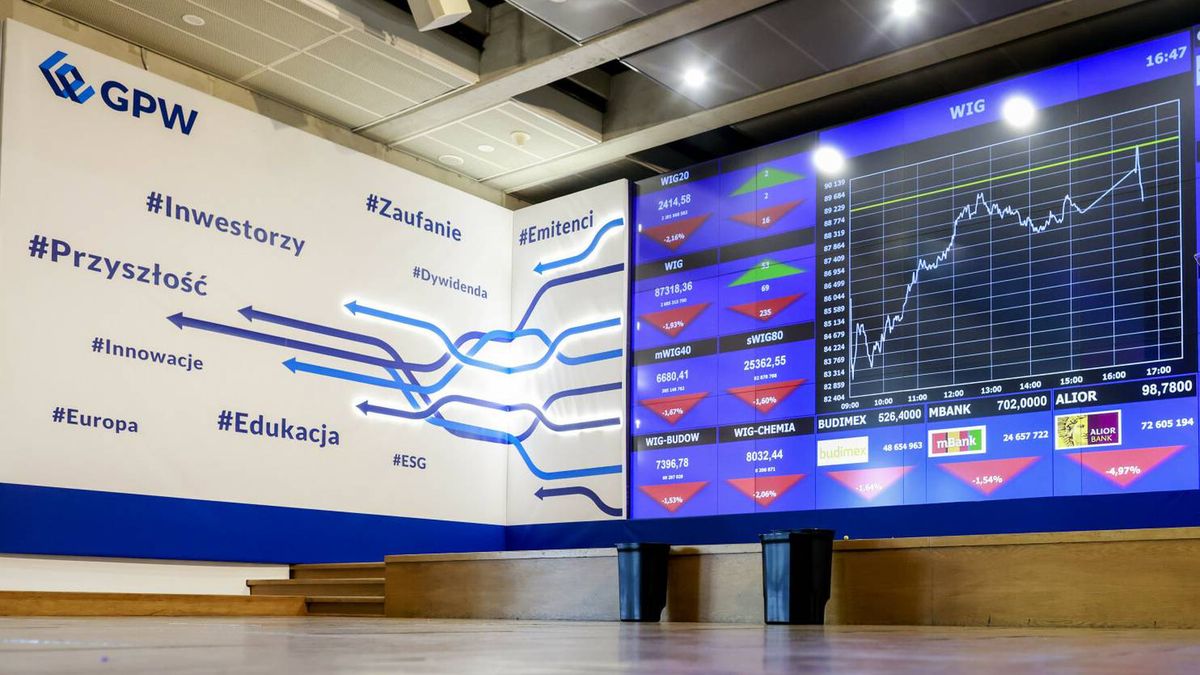 Otwarcie polskiej giełdy po spotkaniu Trump-Putin