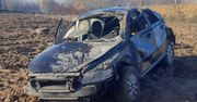 Maszów Górny: Nietrzeźwa 25-latka rozbiła samochód na polu