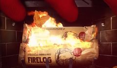 KFC sprzedaje wkładki do kominka o zapachu smażonego kurczaka