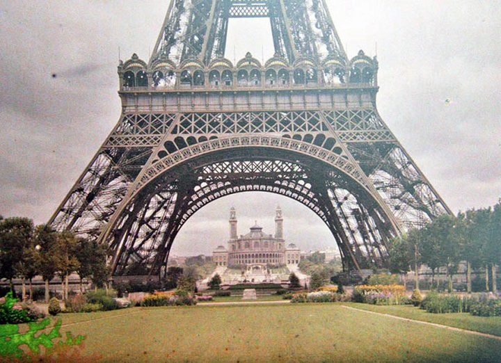 Tak wyglądał kolorowy Paryż ponad 100 lat temu