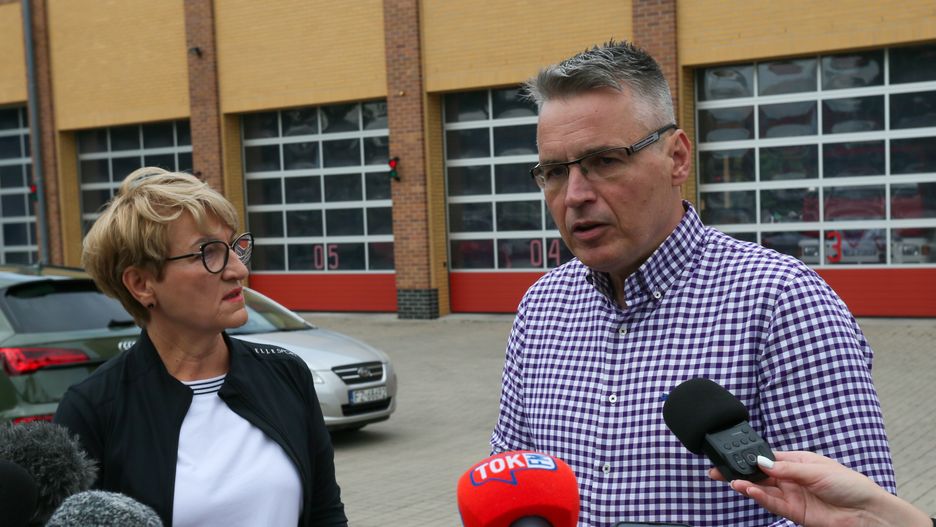 Janusz Kubicki przerwał konferencję Elżbiety Polak