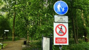 Znaleźli sposób na amatorów śmigania po siedleckim parku?