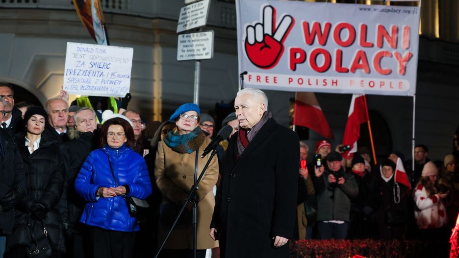 Kaczyński zagrzewa do wyborczej walki. Mówi o "putinowskich wpływach"