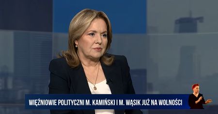 Danuta Holecka broni żony Wąsika. "To chyba jest naturalne"