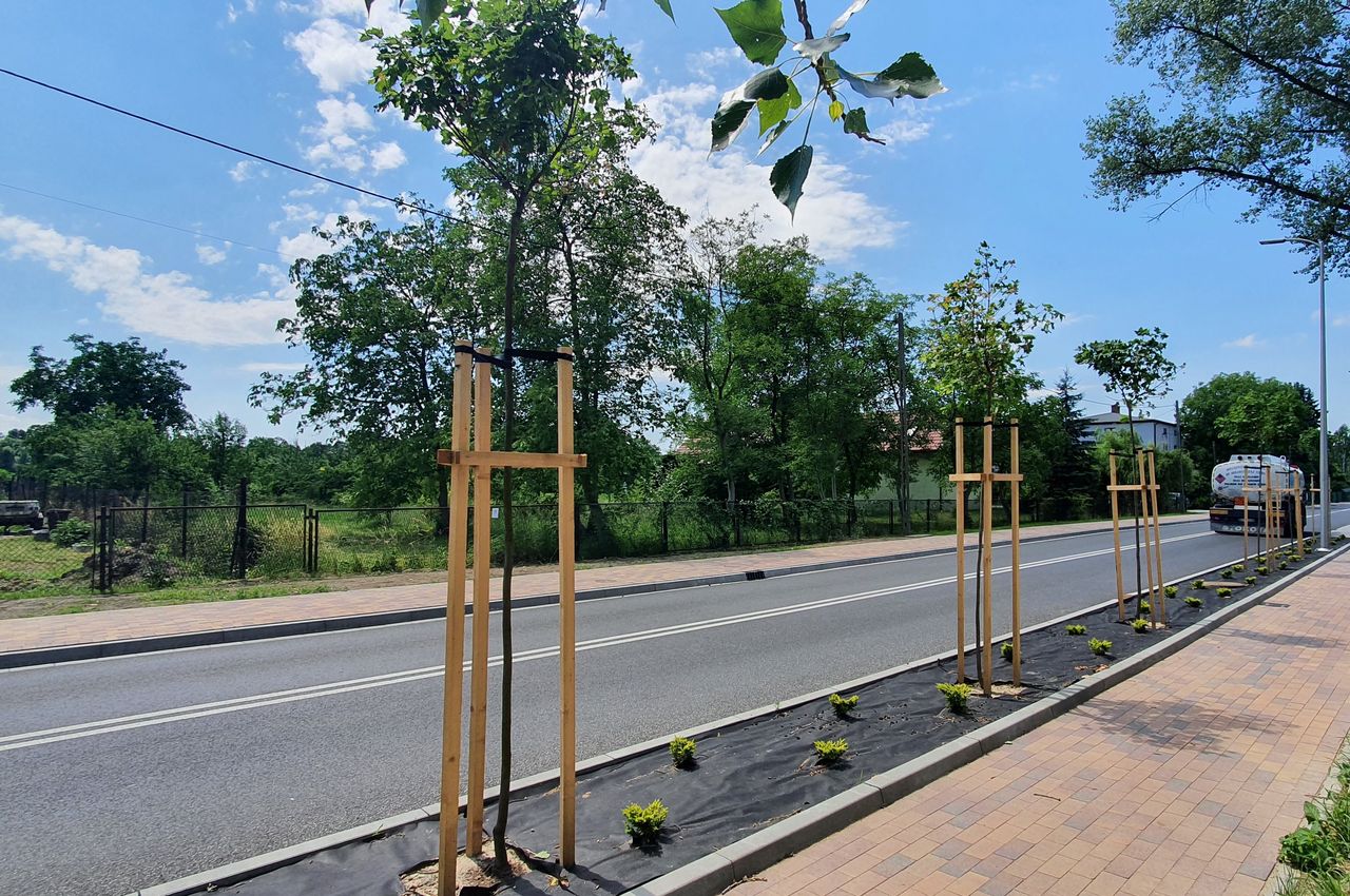 Śląskie. W Czechowicach-Dziedzicach kierowcy jeżdżą już po zmodernizowanej ulicy Prusa. 