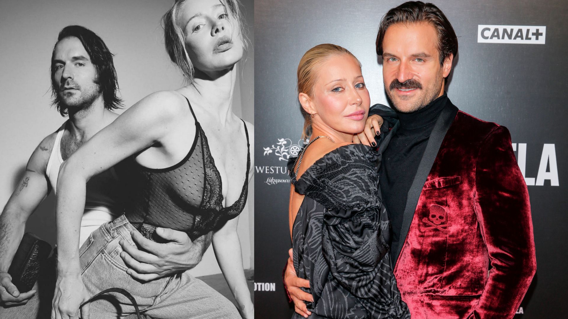 Katarzyna Warnke i Piotr Stramowski