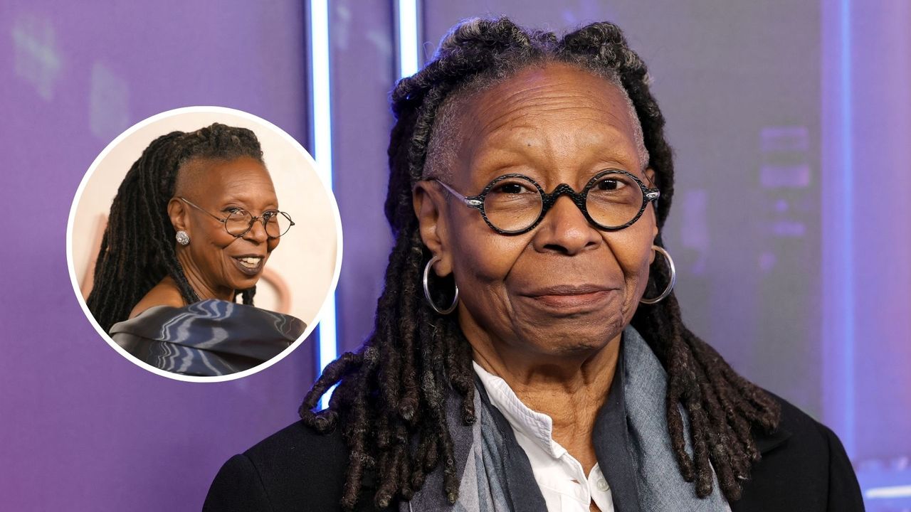 Oscary 2025. Whoopi Goldberg podkreśliła nową sylwetkę w iście królewskiej sukni. Lśniła jak tafla wody