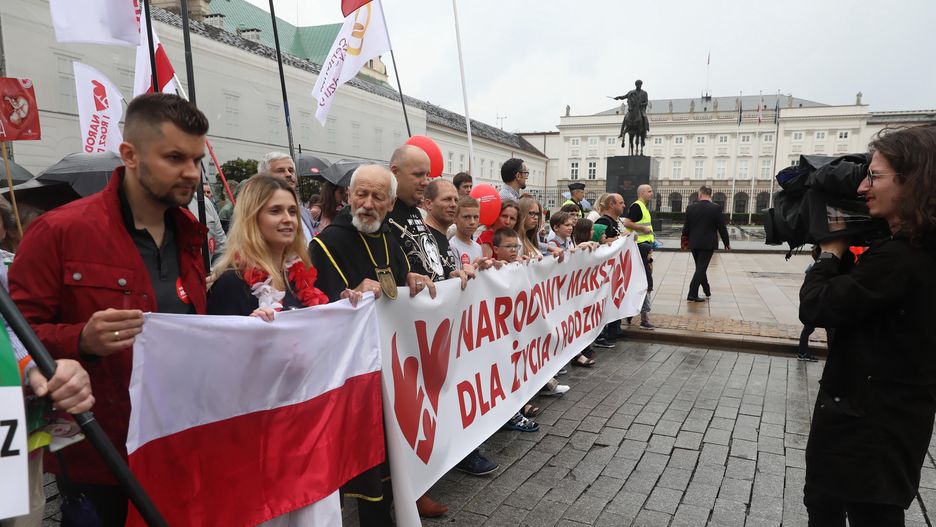 Narodowy Marsz dla życia i rodziny z 2023 roku.